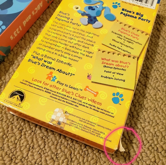 Paramount Blue S Clues Vhs Google Search Paramount Blue S Clues Vhs Google Search